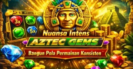aztec gems pola permainan konsisten