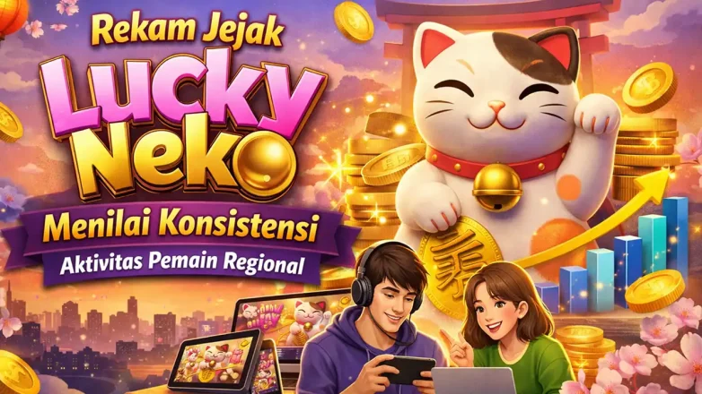 lucky neko konsistensi aktivitas pemain
