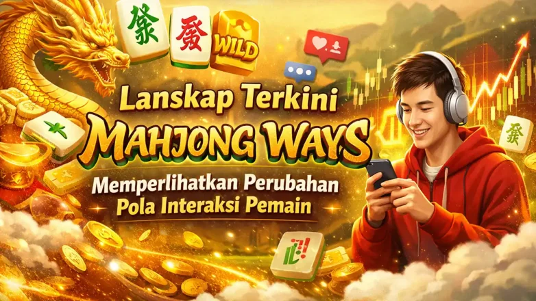 mahjong ways pola interaksi pemain