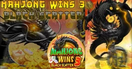 mahjong wins 3 black scatter