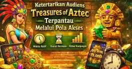 treasures of aztec pola akses audiens